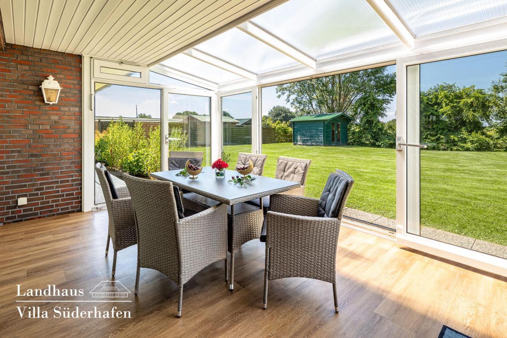 Landhaus Villa Suederhafen - Kleiner Luxus นอร์ดชตรันด์ ภายนอก รูปภาพ