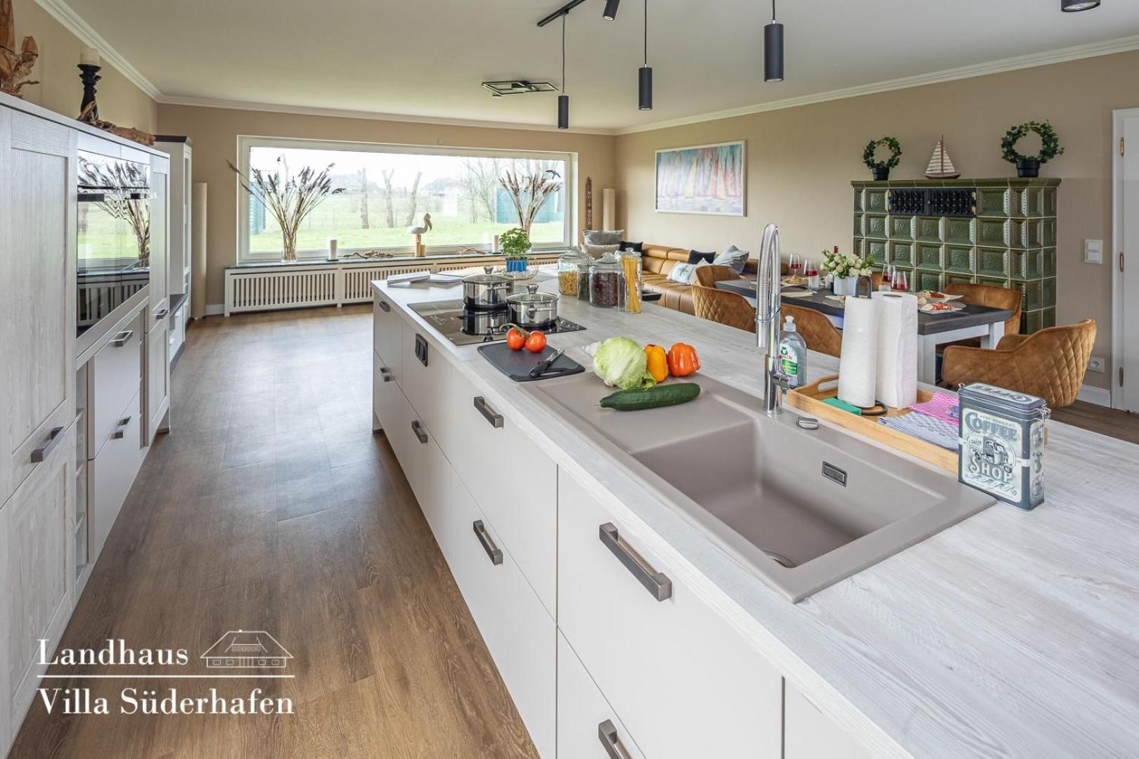 Landhaus Villa Suederhafen - Kleiner Luxus นอร์ดชตรันด์ ภายนอก รูปภาพ