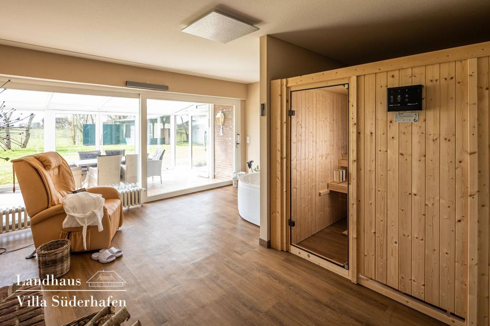 Landhaus Villa Suederhafen - Kleiner Luxus นอร์ดชตรันด์ ภายนอก รูปภาพ